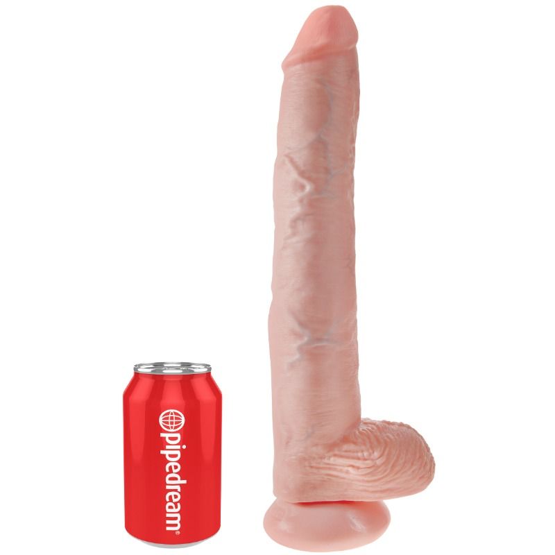KING COCK - COCK WITH BALLS 35.6 CM - FLESH