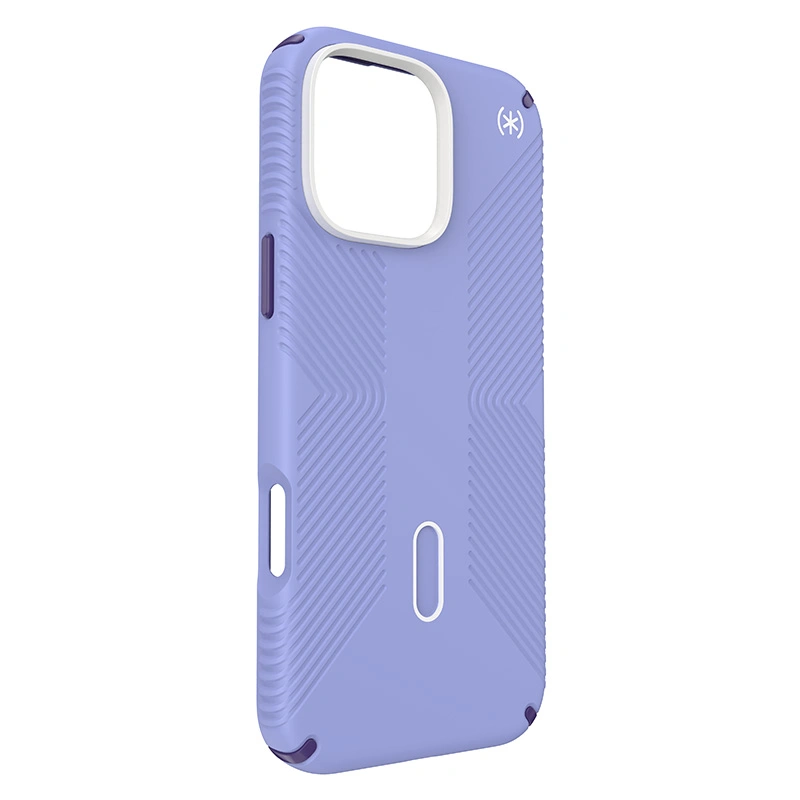 Case Speck Presidio2 Grip ClickLock & MagSafe Apple iPhone 16 Pro Max (Future Lavender / Cassis Purple / White)