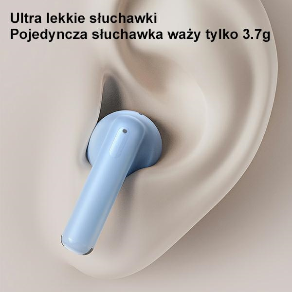 USAMS US Series Dual mic Earbuds TWS Bluetooth 5.3 blue BHUUS03