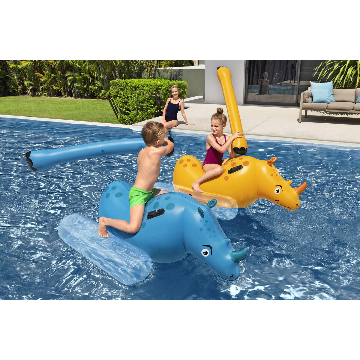 Bestway Inflatable Game Rhinoceros Fight 153x77 cm +3 Years Pool 41522 Bestway Inflatable Game Rhinoceros Fight 153x77 cm +3 Years Pool 41522