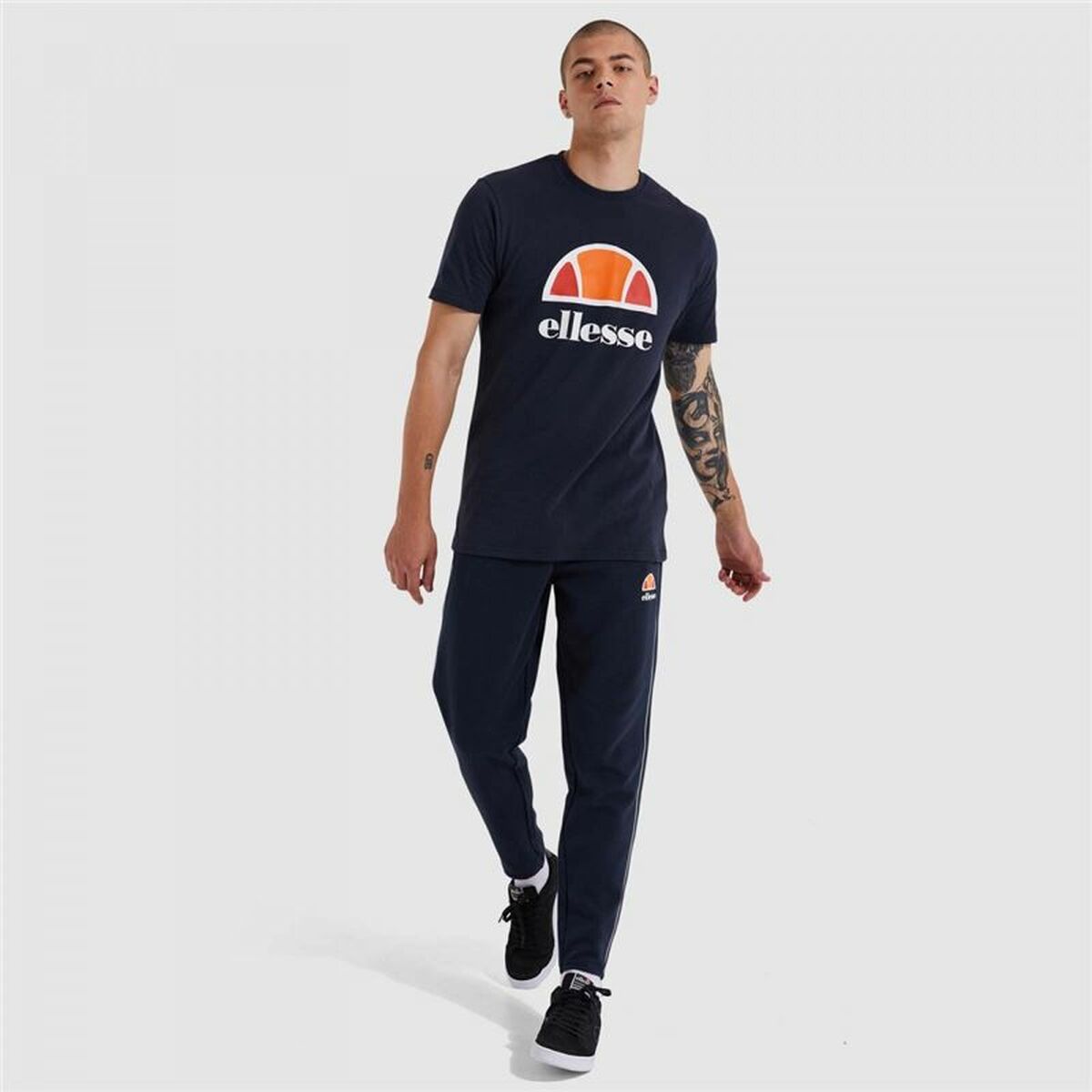 Men’s Short Sleeve T-Shirt Ellesse Dyne Dark blue