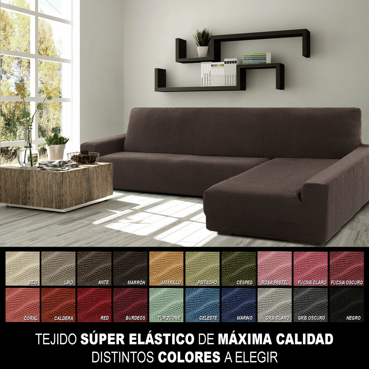 Cover for chaise longue with long right arm Sofaskins NIAGARA 210 - 340 cm Cover for chaise longue with long right arm Sofaskins NIAGARA 210 - 340 cm