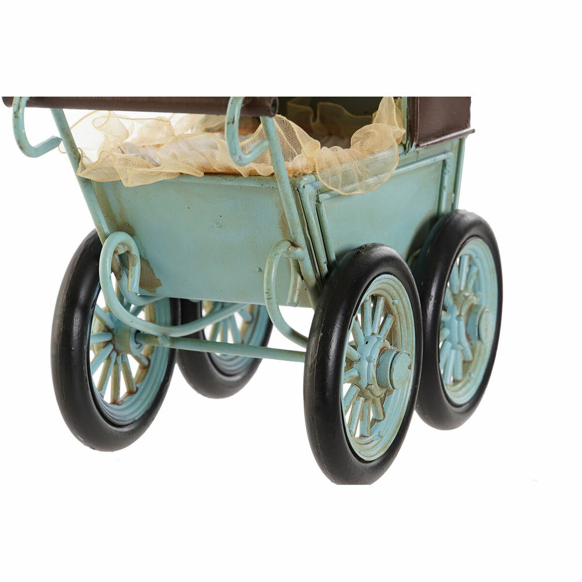 Decorative Figure DKD Home Decor MO-186345 19 x 11 x 16,5 cm Car Blue Brown Vintage