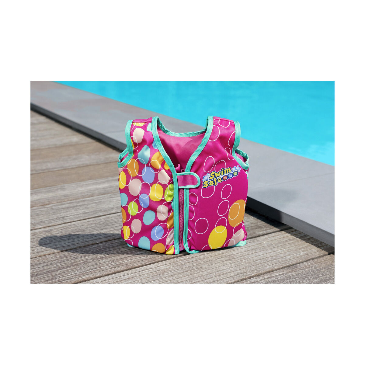 Inflatable Swim Vest Bestway Aquastar Swim Safe S/M 11-19 kg (1 Unit) Inflatable Swim Vest Bestway Aquastar Swim Safe S/M 11-19 kg (1 Unit)