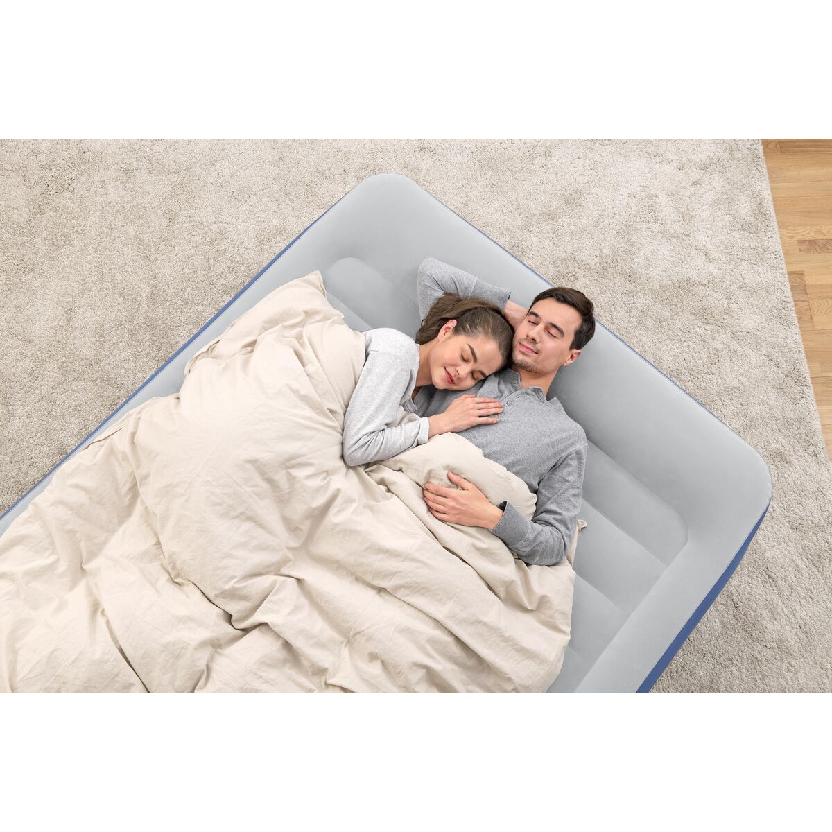 Bestway Double Bed with Motor 203x152x61 cm Inflatable & Camping 67690