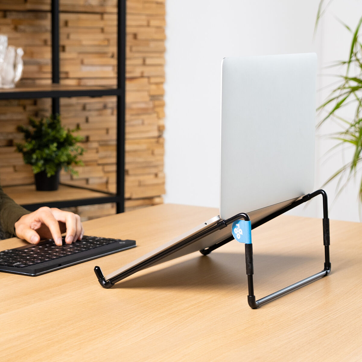 Notebook Stand R-Go RGOSC015BL Steel