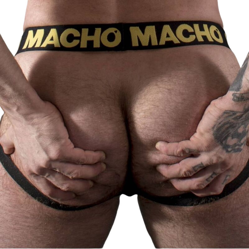 MACHO - MX25AC JOCK YELLOW LEATHER S