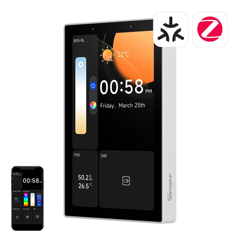 WiFi/Bluetooth/ZigBee Matter control panel SONOFF NSPanel Pro 120 (white)