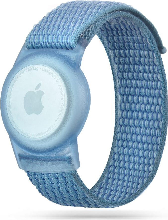 Tech-Protect Nylon For Kids Apple AirTag Blue