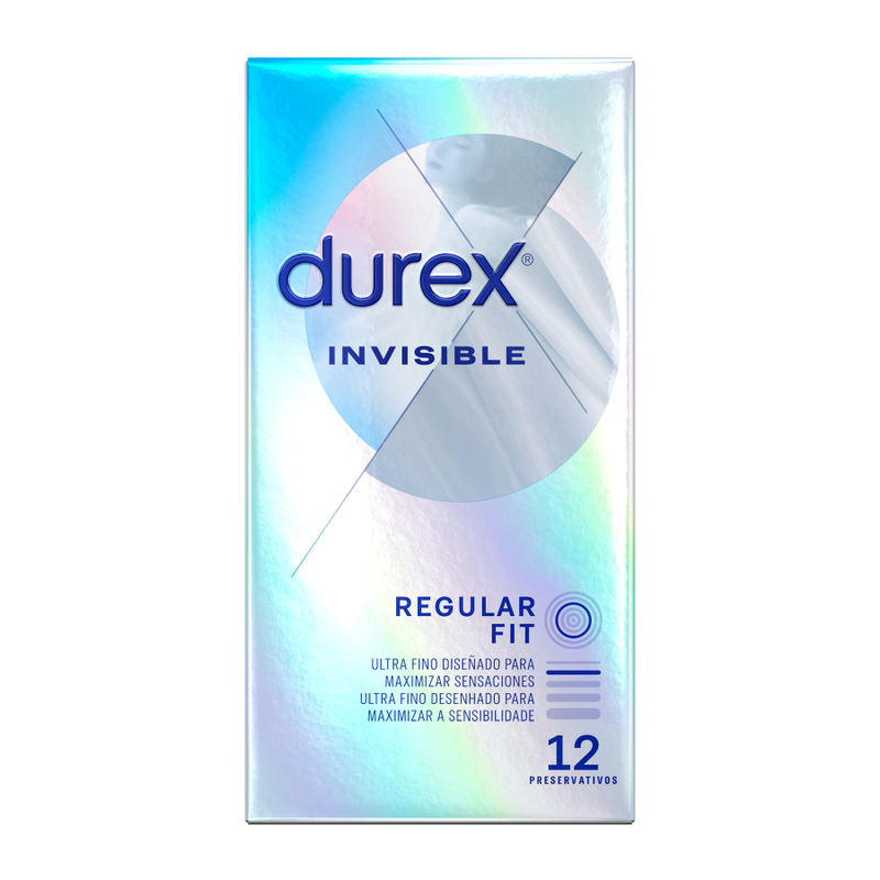 DUREX - INVISIBLE EXTRA THIN 12 UNITS