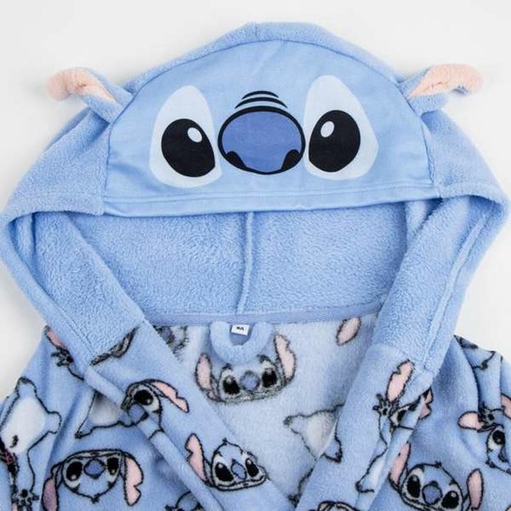 Children's Dressing Gown Stitch Blue