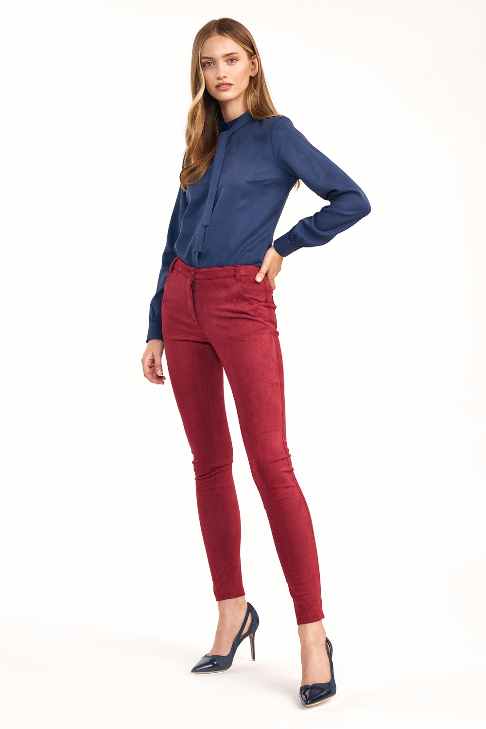  Trousers model 157891 Nife  red