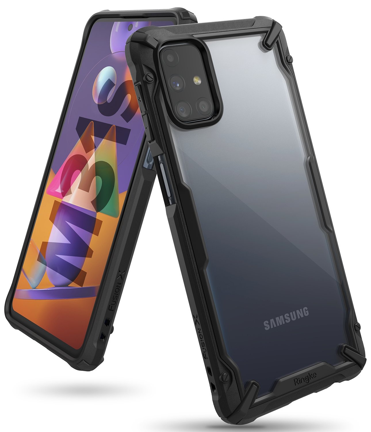 Ringke Fusion-X Samsung Galaxy M31s Black