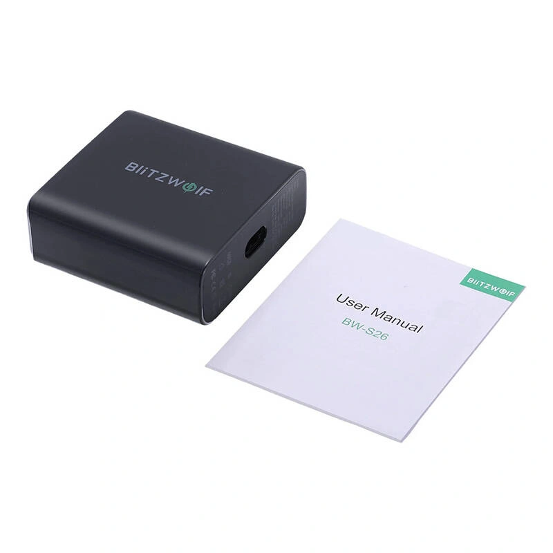 Blitzwolf BW-S26 wall charger 250W 3xUSB-A, 3xUSB-C, 2xUSB-C 65W (black)