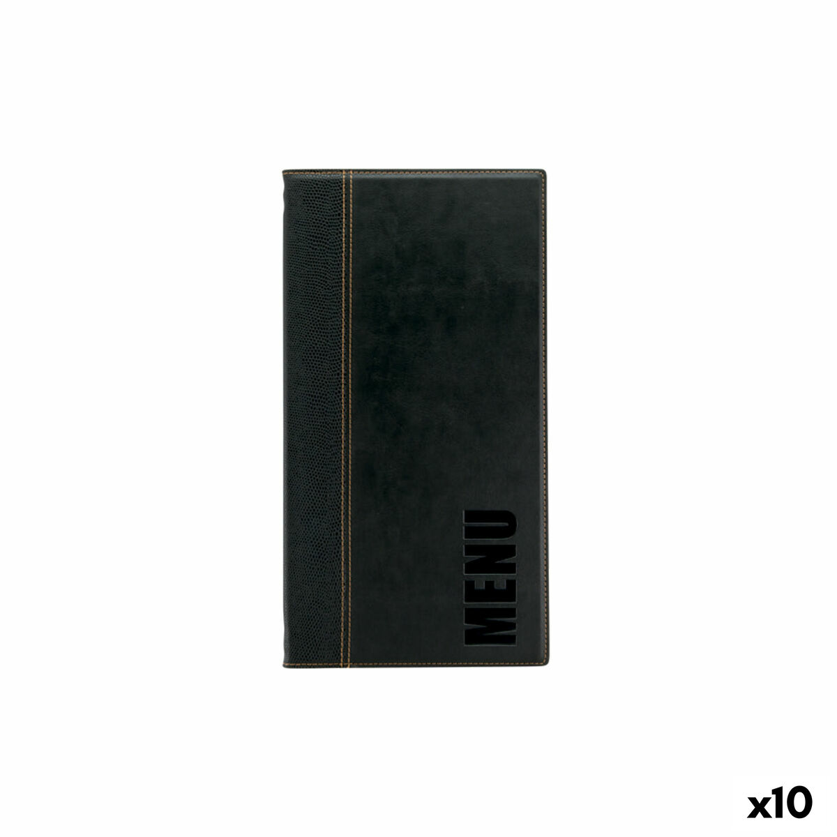 Menu holder Securit Trendy Black 35,3 x 18,6 x 1 cm (10 Units)
