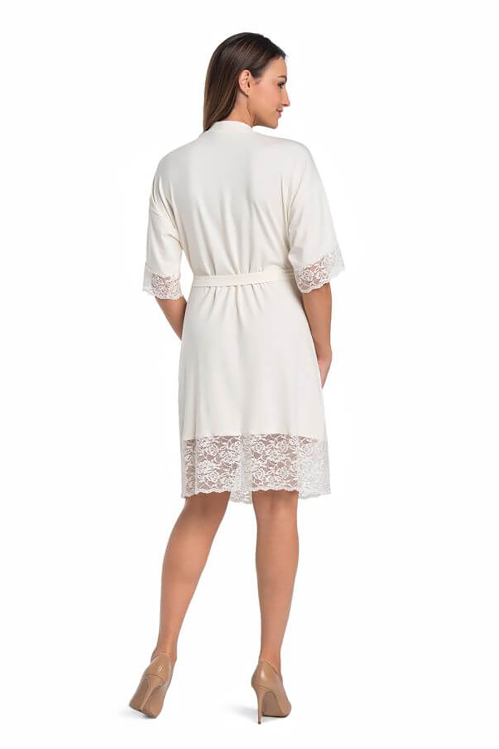  Bathrobe model 183043 Teyli  beige