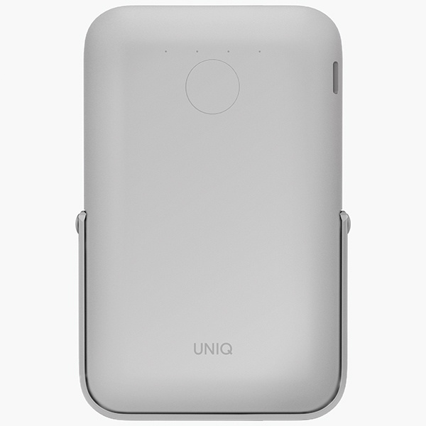 UNIQ Hoveo 5000mAh USB-C 20W PD Fast charge Wireless Magnetic chalk grey