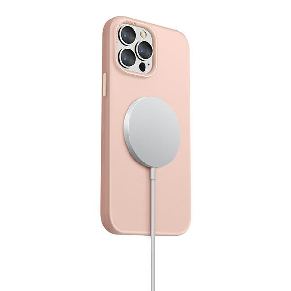 UNIQ Lino Hue MagSafe Apple iPhone 13 Pro Max blush pink