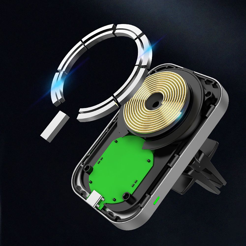Tech-protect Cw19 Magnetic Magsafe Vent Car Mount Black