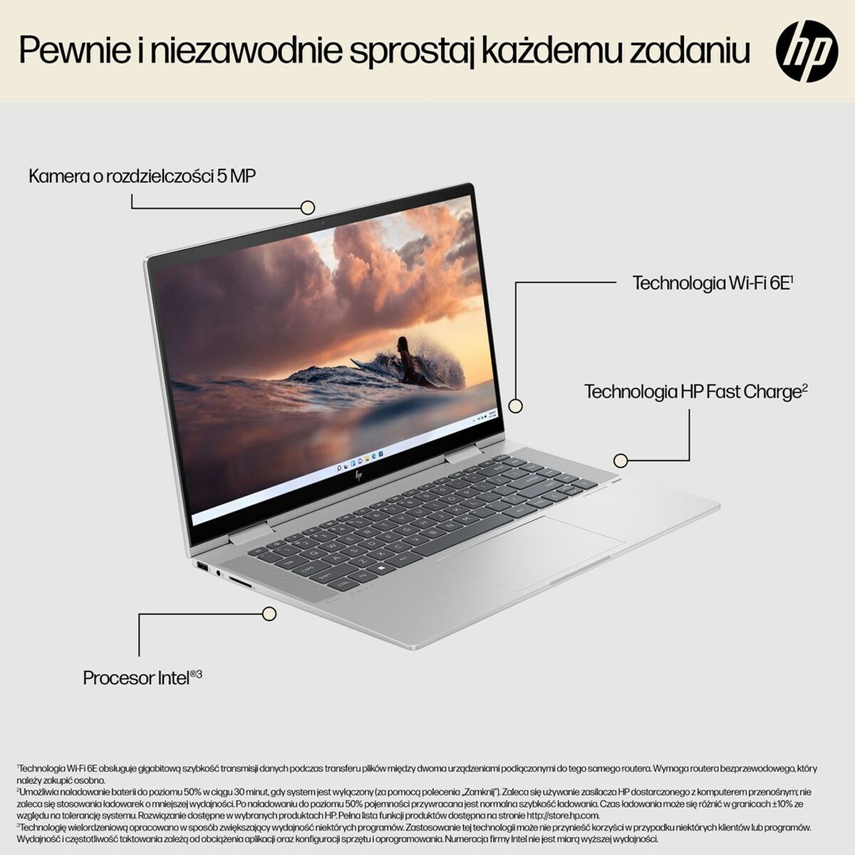 Laptop HP 9R844EA 15,6" Intel Core i5-1335U 16 GB RAM 512 GB SSD
