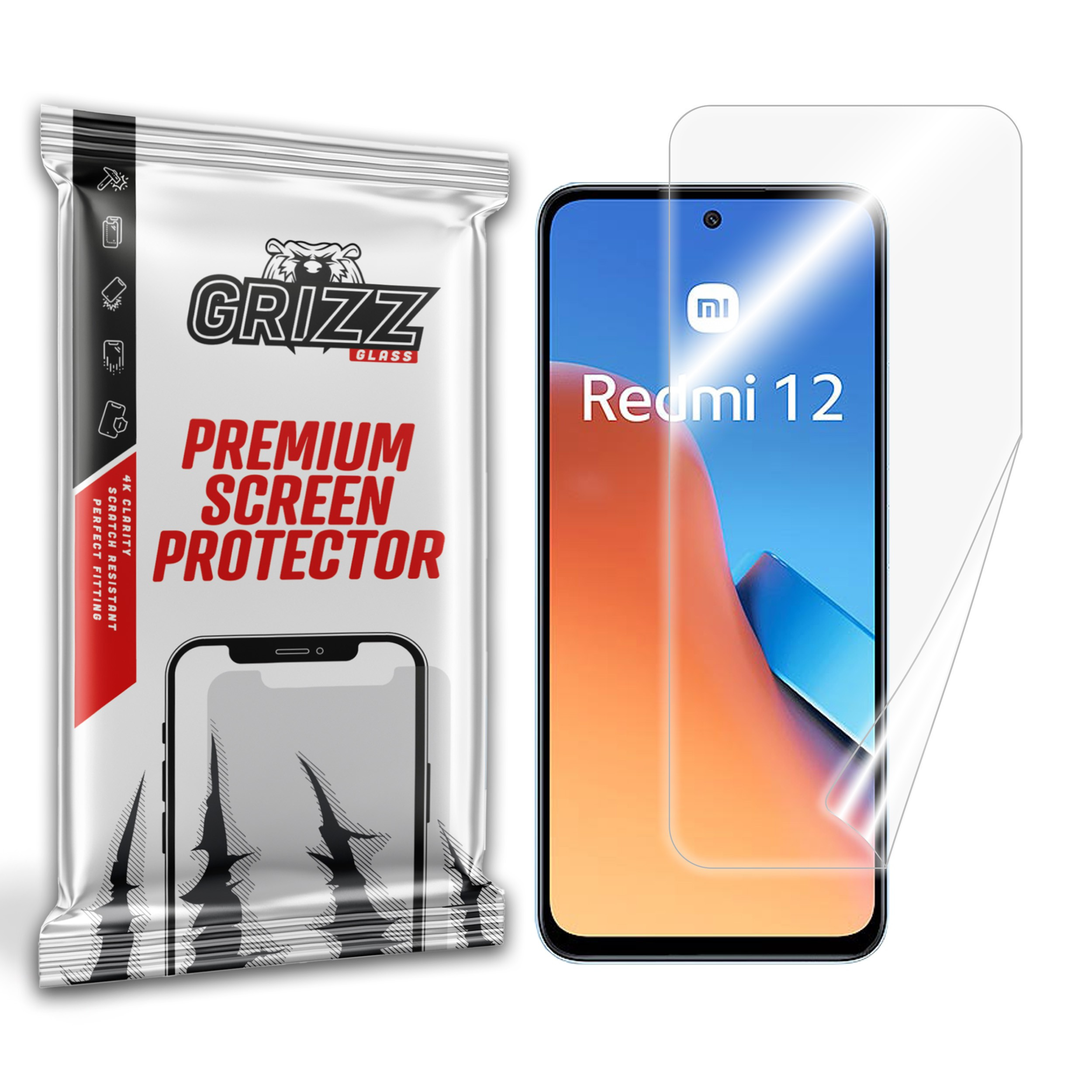 GrizzGlass CeramicFilm Xiaomi Redmi 12