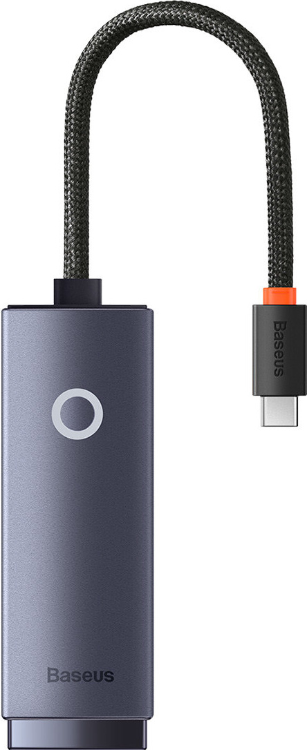 Baseus Lite Series USB Type C adapter - RJ45 LAN socket 1000Mbps black
