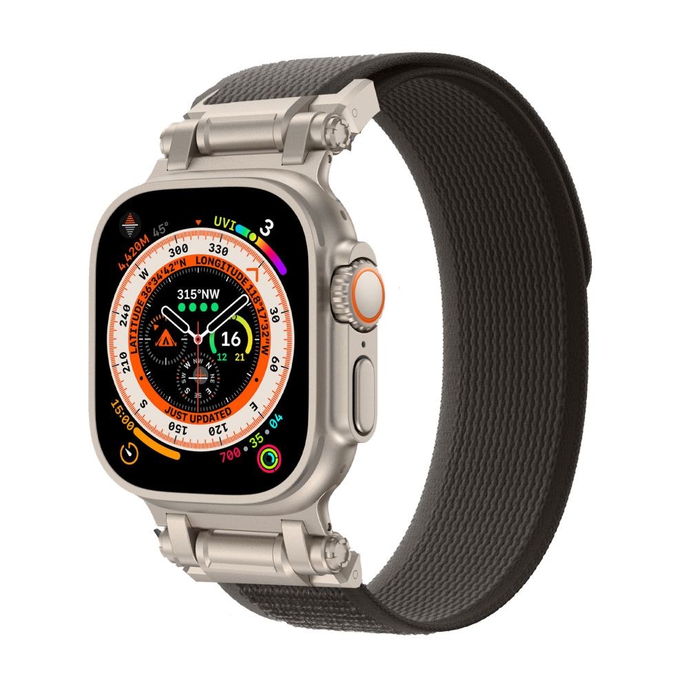Tech-Protect Nylon Delta Apple Watch 4/5/6/7/8/9/SE/Ultra 42/44/45/49mm orange