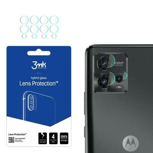 3MK Lens Protect Motorola Moto G72 [4 PACK]