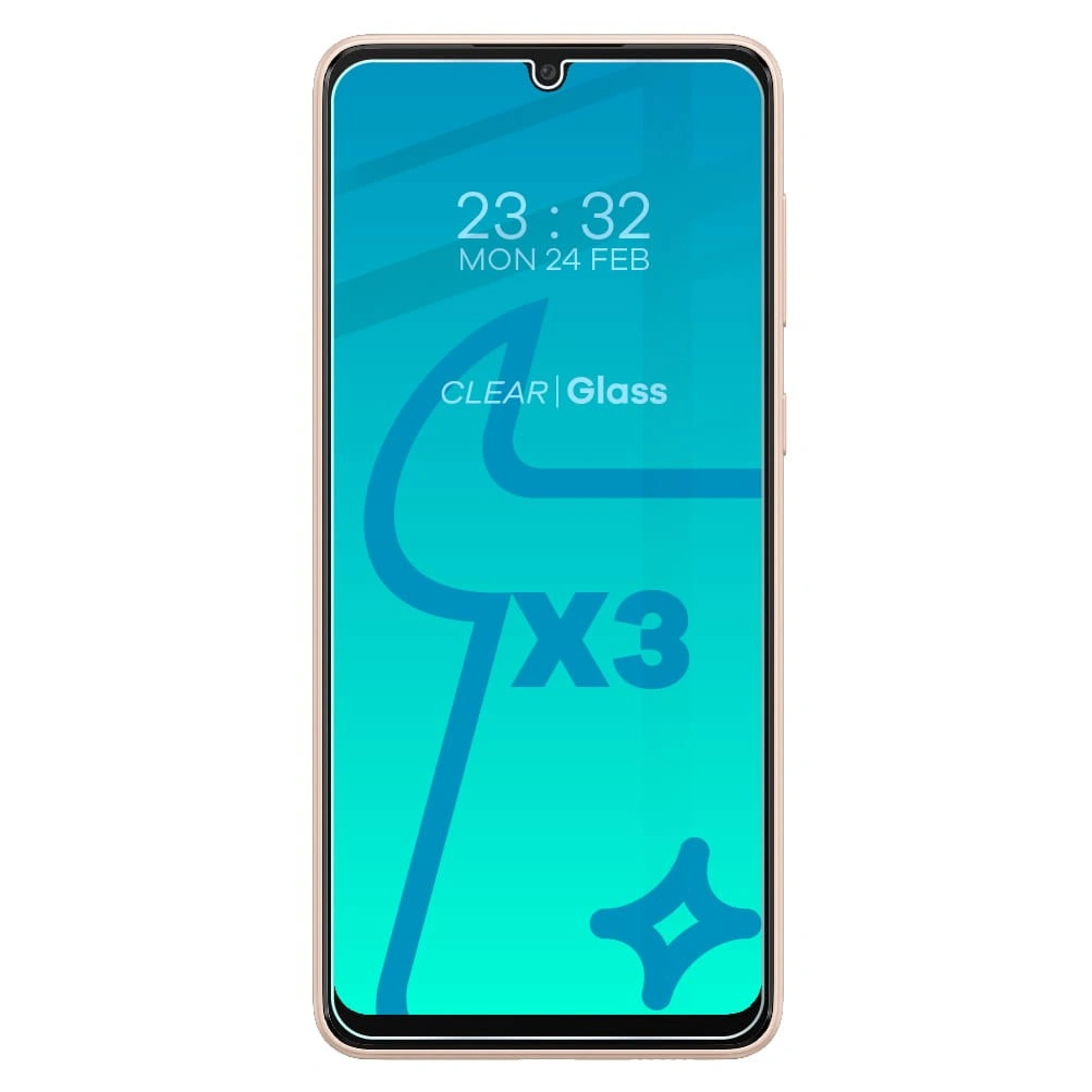 Bizon Glass Clear tempered glass - 3 pcs. + lens glass Samsung Galaxy A33