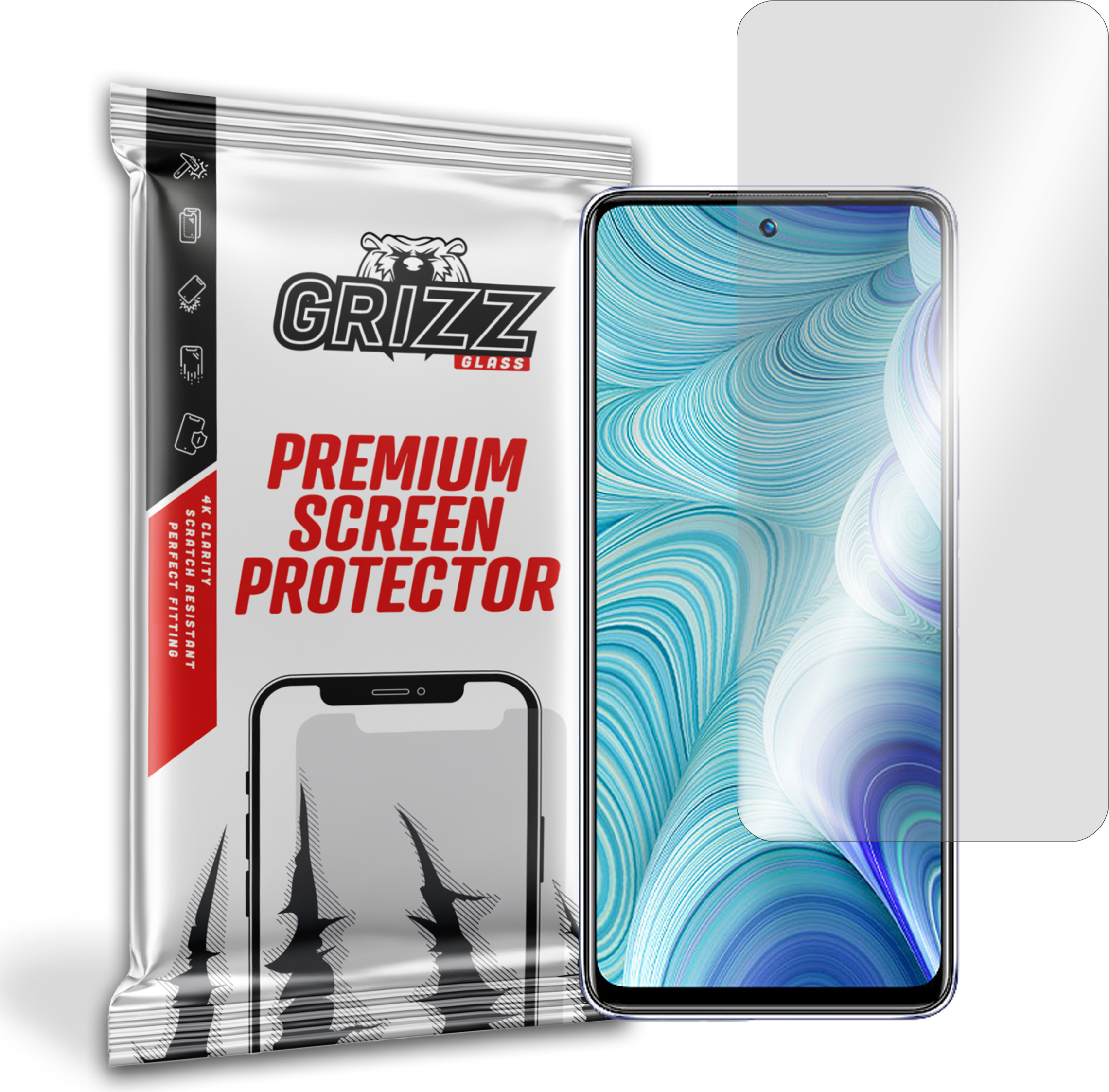 GrizzGlass HybridGlass Infinix Hot 11s NFC