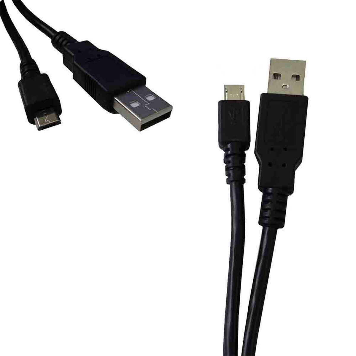 Cable Micro USB EDM Black 1,8 m