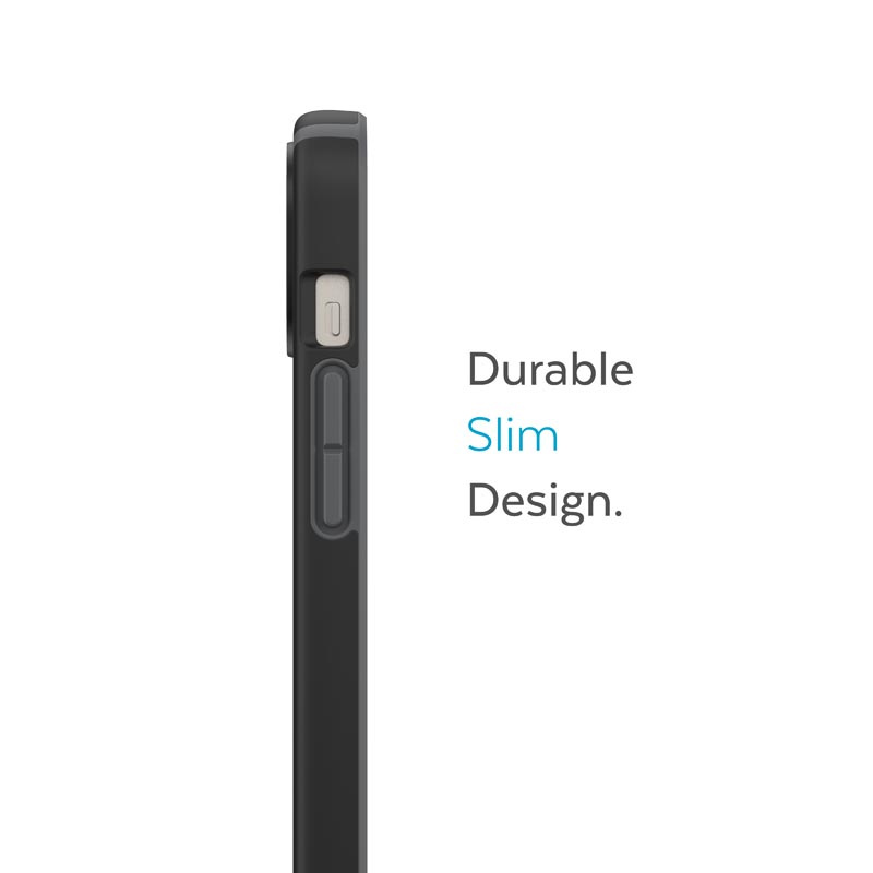 Speck CandyShell Pro + MagSafe MICROBAN Apple iPhone 14 Plus (Black / Slate Grey)