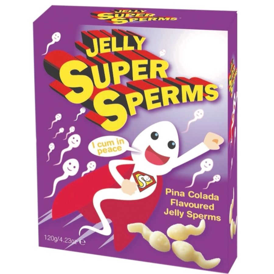 SPENCER & FLEETWOOD JELLY SUPER SPERM GUMMIES FORM SPERM 120 GR