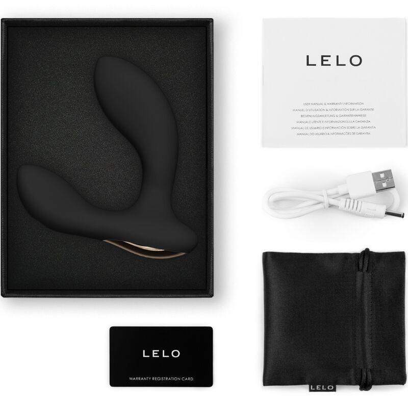 LELO - HUGO 2 PROSTATE MASSAGER BLACK