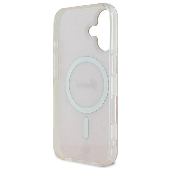 Guess GUHMP16MH4STP Apple iPhone 16 Plus hardcase IML 4G MagSafe pink