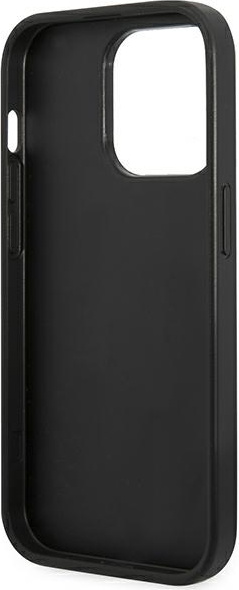 Guess GUHCP14XG4GLGR Apple iPhone 14 Pro Max grey hard case 4G Stripe Collection