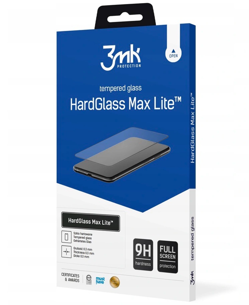 3MK HardGlass Max Lite Apple iPhone 12/12 Pro black