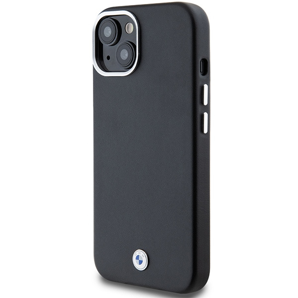 BMW BMHMP14S23PUFWK Apple iPhone 14 / 15 Signature Wrapped Metal MagSafe black