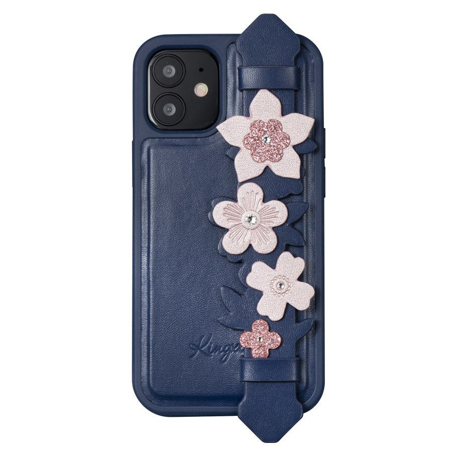 Kingxbar Sweet Swarovski Apple iPhone 12/12 Pro blue