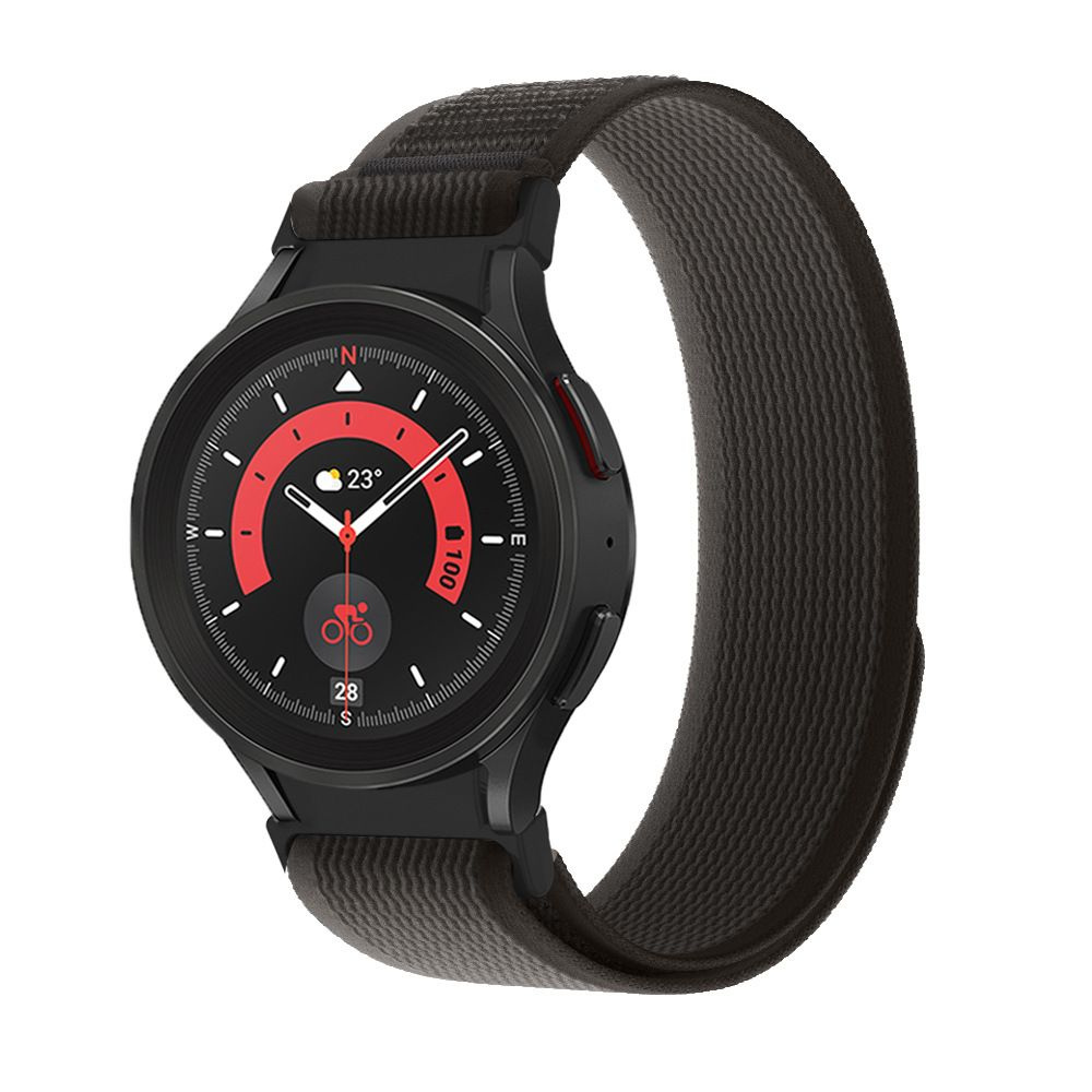 Tech-Protect Nylon Samsung Galaxy Samsung Galaxy Watch 4/5/5 Pro/6 black/orange