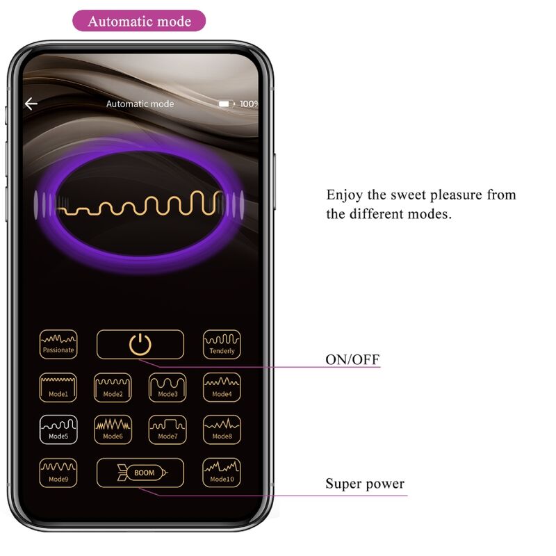 PRETTY LOVE - ELVIRA KEGEL BALLS APP REMOTE CONTROL PURPLE PRETTY LOVE - ELVIRA KEGEL BALLS APP REMOTE CONTROL PURPLE