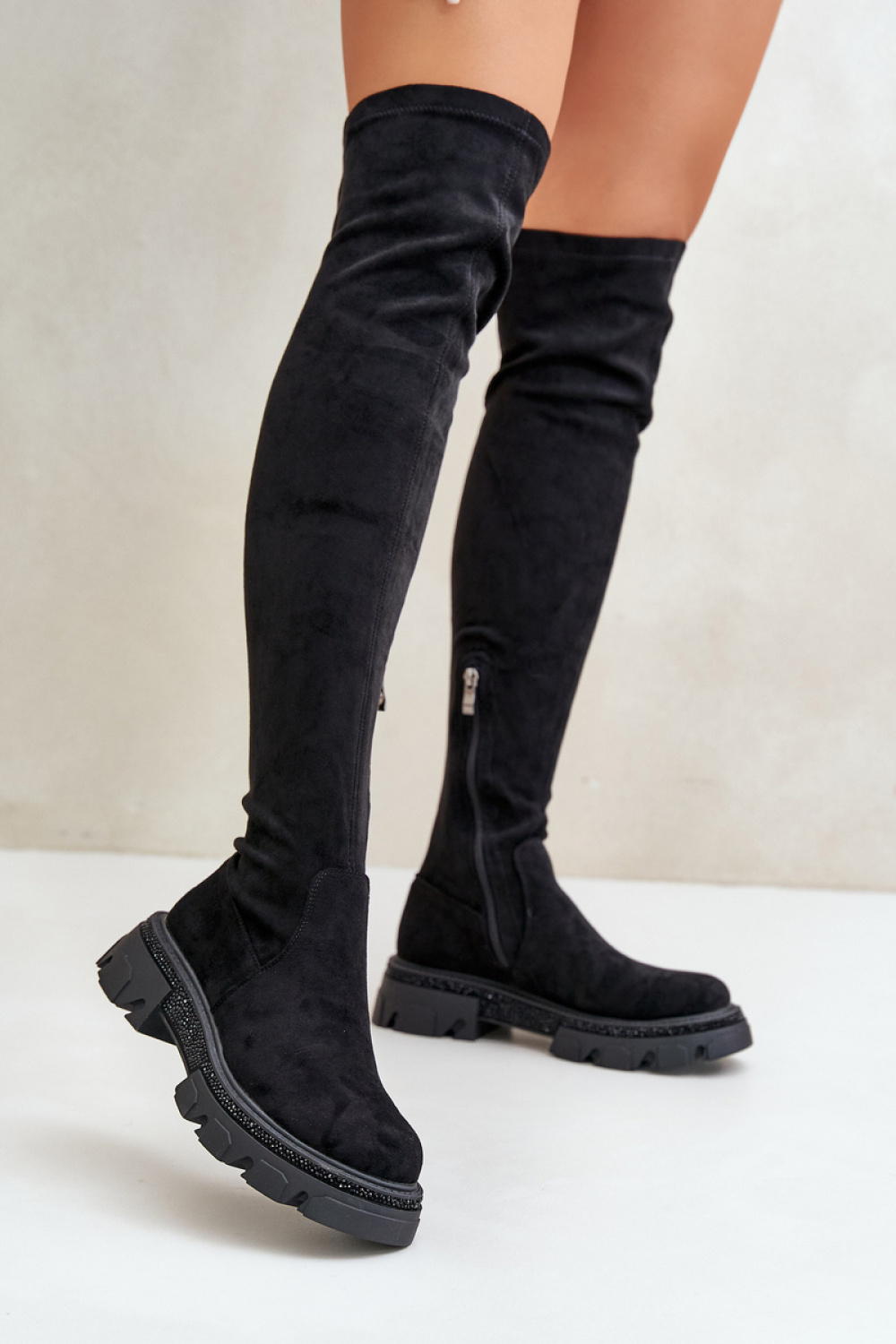  Thigh-Hight Boots model 199870 Step in style  black