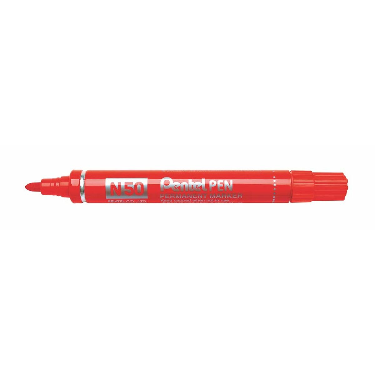Permanent marker Pentel N50-BE Red 12 Units