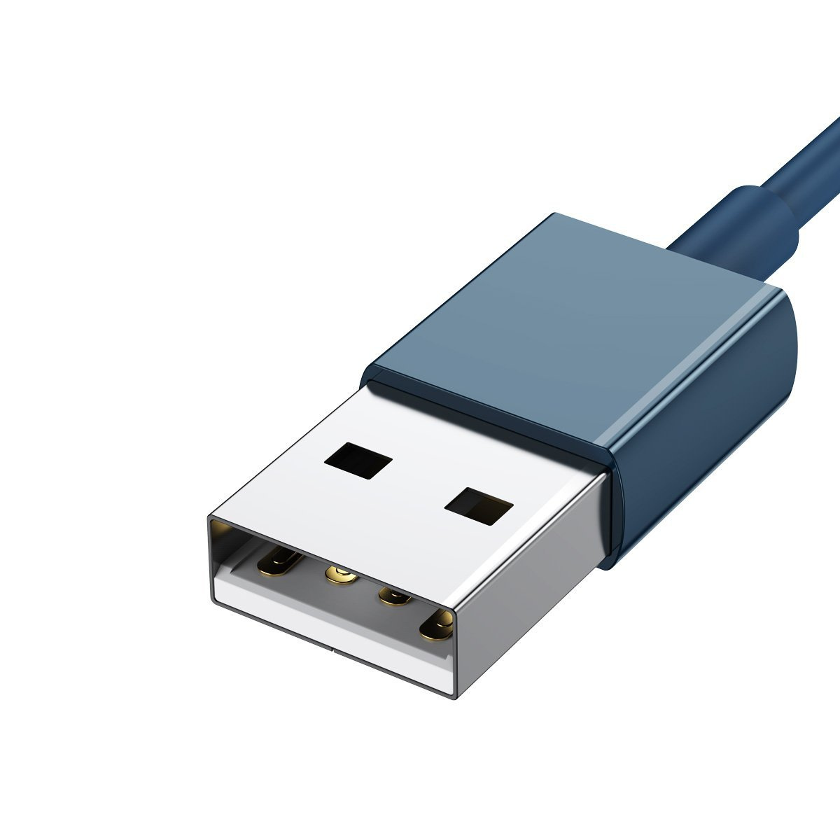 USB cable 3in1 Baseus Superior Series, USB to micro USB / USB-C / Lightning, 3.5A, 1.2m (blue)