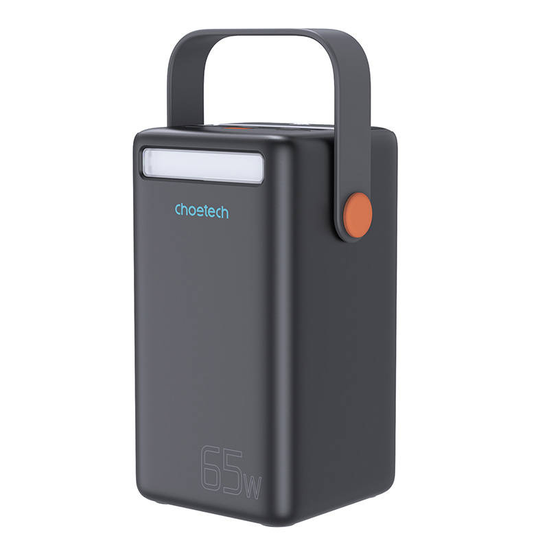 Choetech B664 Mini Power Station Powerbank 50000mAh 65W (black)