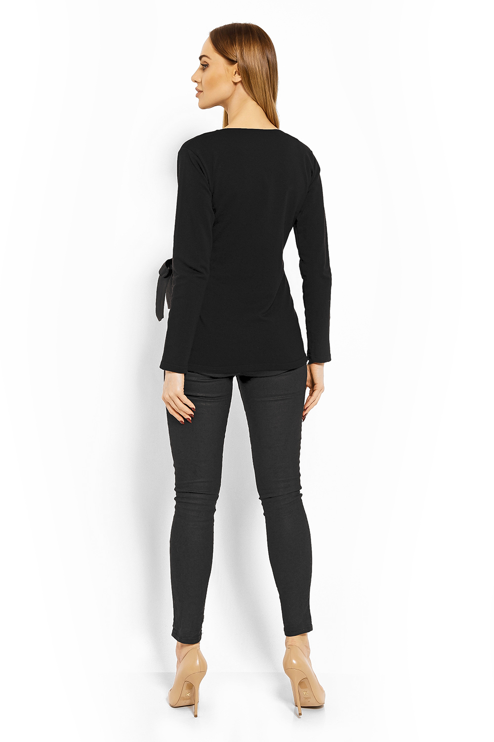  Blouse model 113236 PeeKaBoo  black