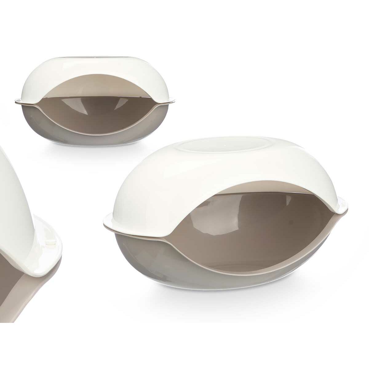 Pet bed Mascow ARDNT-10 White Grey Plastic 58 x 32 x 37 cm 6 Units
