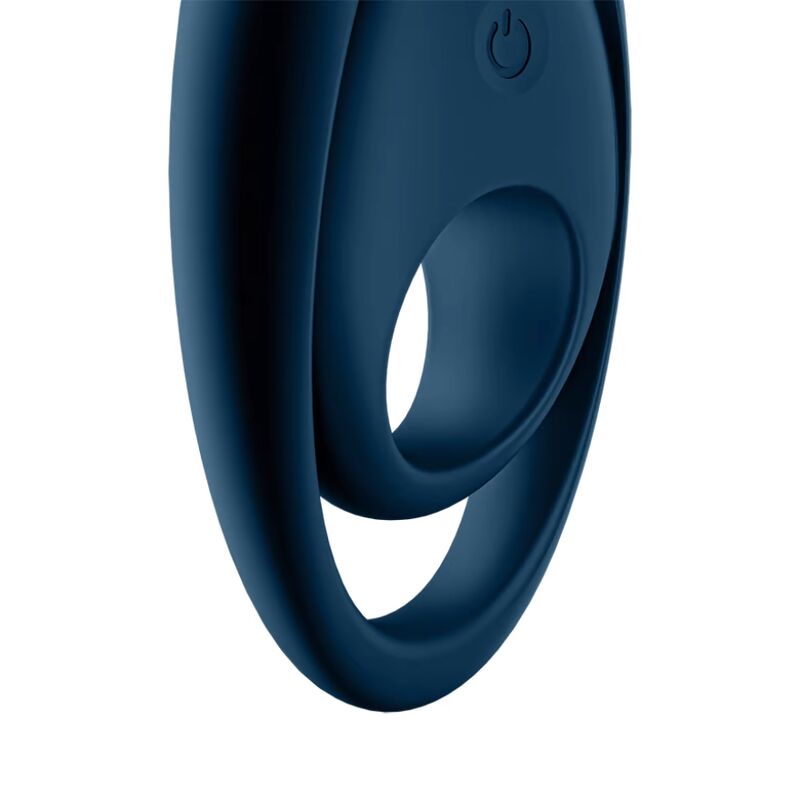 SATISFYER GLORIOUS DUO RING VIBRATOR BLUE