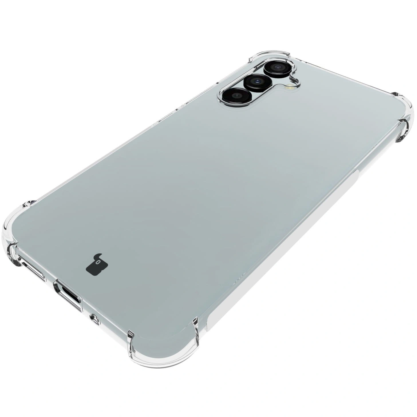 Bizon Case Clear Pack case + 2x screen glass + lens glass Samsung Galaxy A54 5G clear