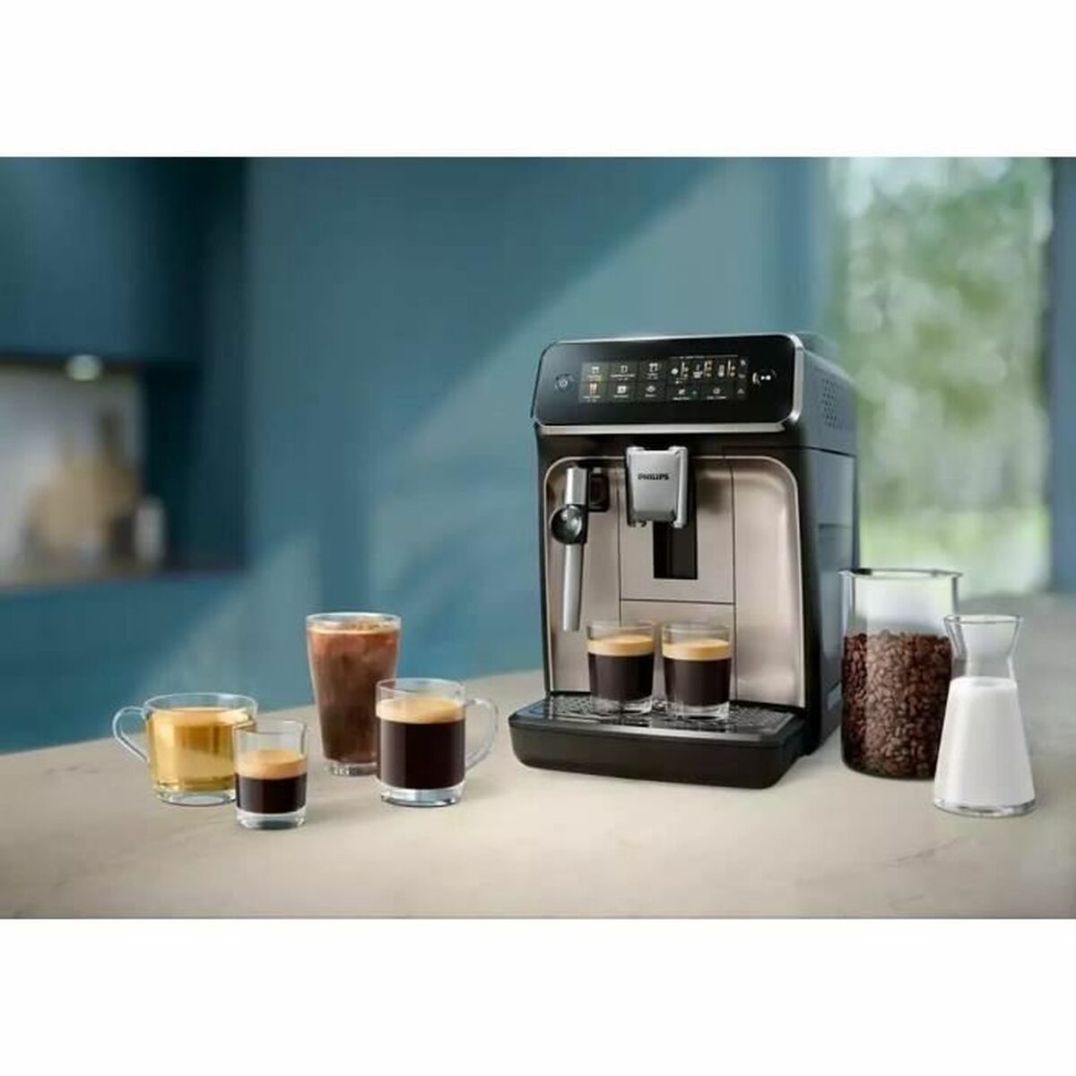 Superautomatic Coffee Maker Philips EP3321/40 Black 15 bar 1,8 L